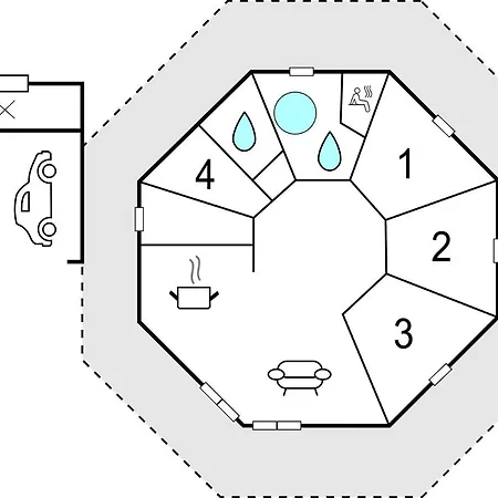 Feriehus 4 Person In Ebeltoft-by Traum *